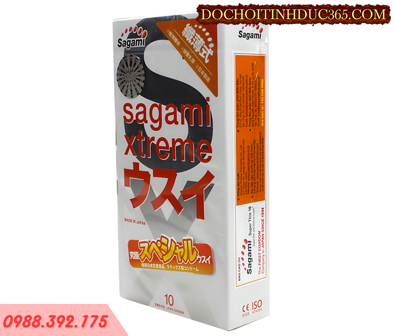 Bao cao su Sagami Xtreme Super Thin siêu mỏng 2